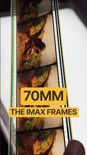 The Beauty of 70mm IMAX Film Frames | Filmreelplay