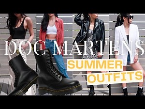 DOC MARTENS CASUAL SUMMER OUTFITS: outfits of the week June 2022