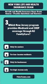 NJ Life and Health Insurance Exam Crash Course – Practice Questions and answers