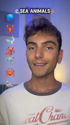 49K views · 1.5K reactions | Can you name these SEA ANIMALS?視 #ingles #pronunciation #English #vocabulary #inglese #englishtips #learnenglish | English with Antonio | Facebook