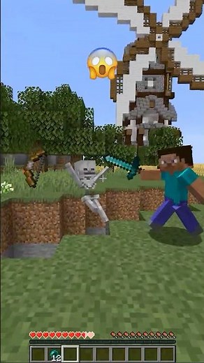 Teleporting Into Old Memories vs Fading Nostalgia Emoji Reaction #shorts #minecraft