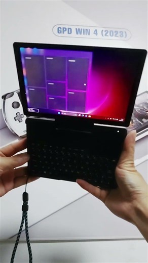 Laptop and phone size #gpdlaptop #minilaptop #minipcGPD Micropc2 https://igg.me/at/gpdmicropc2