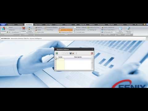 9 INVENTARIO - Histórico | FENIX Sistema Contable