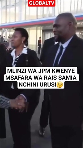 MLINZI WA JPM KWENYE MSAFARA WA RAIS SAMIA NCHINI URUSI🤔 #breaking #magufuli #raissamia #russia