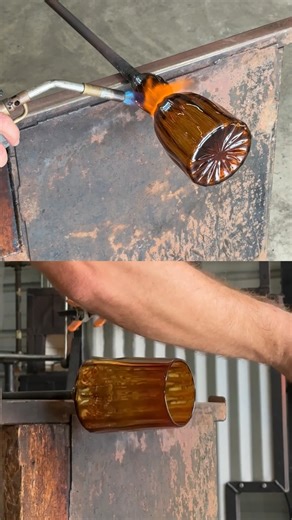 Organic yet meticulous 🔥 Chad’s love of glass started in college where he studied ceramics. From the moment he saw the upperclassmen blowing glass, he was determined to learn the skill. Now he makes hand-blown glassware for his Etsy shop CatskillGlassworks inspired by life in New York’s Hudson Valley. His elevated cocktail mixing glass is the 2025 Home Decor Category Etsy Design Award Winner! https://etsy.me/48aXJeK | Etsy