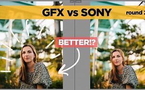 中画幅厉不厉害：富士GFX 100 vs 索尼A7M4拍摄人像对比