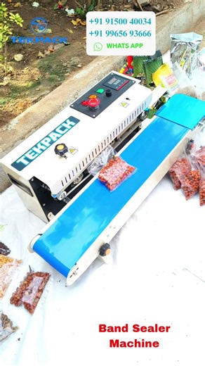 Upgrade your packaging with the TeKPACK Automatic Band Sealing Machine #packingmachine