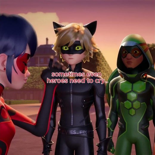 sometimes even heroes cry.. #miraculousladybug #miraculous #saludamemarinette #marinetteyadrien