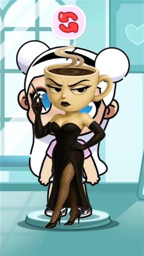 Coffee Queen Transformation in Avatar World ☕👑 Funny Character Edit