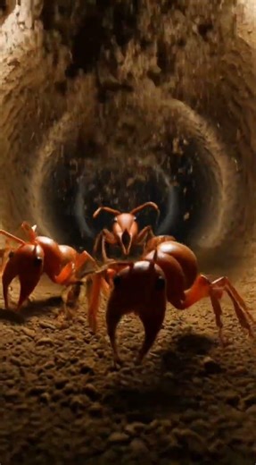 Army Ant POV: Tunnel Collapse Escape 🐜