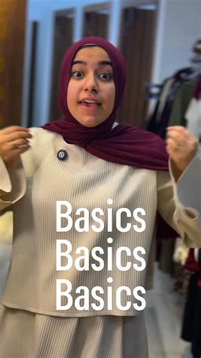 ‎Reda' رداء‎ on Instagram‎: "خلي ال Basic تخرج للنور 💥"‎