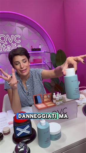 Se l'estate sta mettendo a dura prova i tuoi capelli, questo è il kit che fa per te! Con il kit Rebeya composto da shampoo, balsamo e maschera, detersione, nutrimento e idratazione si uniscono per aiutare i capelli a ritrovare morbidezza, forza e luminosità. Perché dopo una giornata al sole, anche i tuoi capelli meritano un po' di coccole. ✨💛#qvcitalia #tiktokshop #rebeya #hair