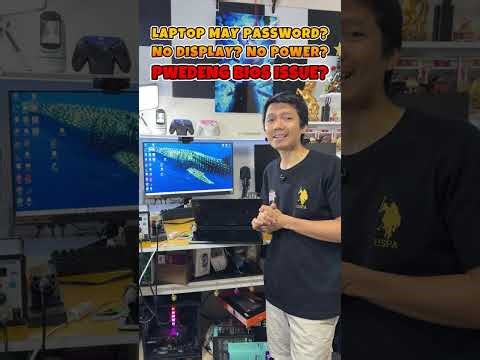 Paano mag remove ng bios password sa laptop gamit ang CH341A bios flasher #tutorial #laptoprepair