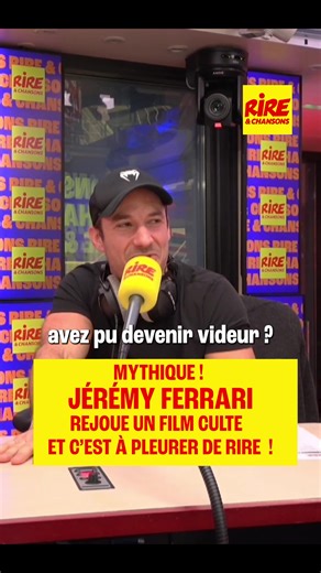 3 minutes de fous rires avec @jeremyferrarioff qui refait à sa façon le film culte ROAD HOUSE avec Patrick Swayze ! C’est tellement hilarant que vous allez vouloir le revoir immédiatement en entendant la voix de Jérémy qui pleure sous la table face à @Cédric Cizaire dans l’Afterwork du Rire, 17h-18h. Podcasts sur rireetchansons.fr et l’appli !