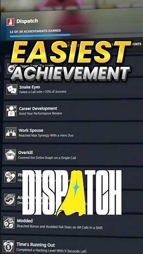 Dispatch’s Achievement That Unlocks By Doing Nothing