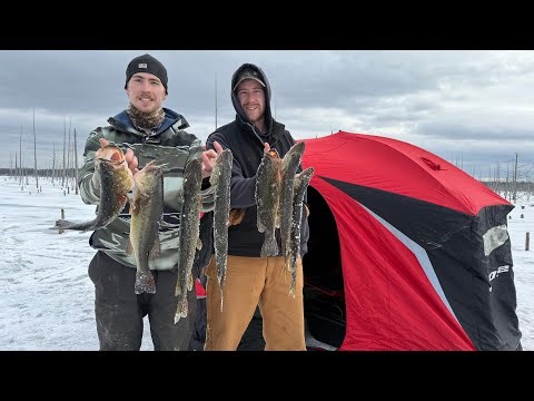 Fishing for BIG PIKE in Northern Michigan!! 
