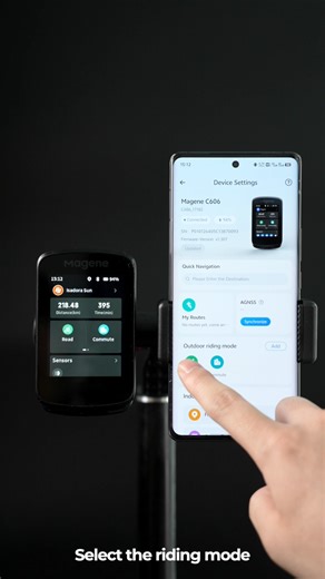 Magene Official on Instagram: "Light up your ride like a pro! 🚴‍♂️ 💡 Watch this quick tutorial on how to use the Magene C606 Smart GPS Bike Computer to control your Magene AT Smart Headlight. Adjust brightness, switch modes, and ride smarter—all at your fingertips! Hit play and take full control of your night rides! #Magene #MageneC606 #MageneATSeries #wearemagenius"