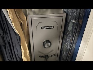 Setting up and reviewing the redfield 12+3 gunsafe