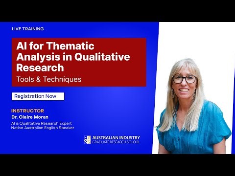 AI for Thematic Analysis in Qualitative Research - Claire Moran