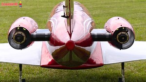 643K views · 12K reactions | Twin turbine RC jet starts up ! Airliner Meeting 2024 | Essential RC | Facebook