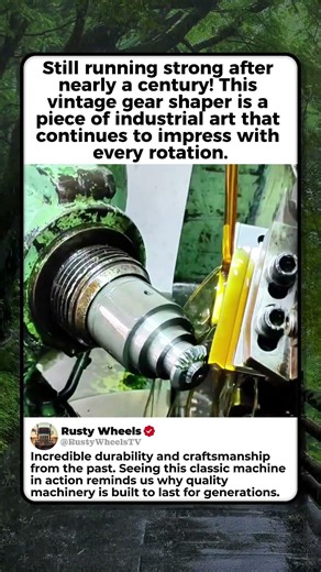 VINTAGE GEAR SHAPING MACHINE