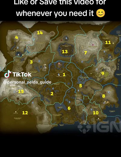 All SkyView towers in TOTK. #totk #zelda #location #skyview #tower #fyp #fypシ #fy #viral