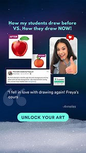 Ever started drawing something and quietly gave up halfway because it looked ... well, awful? 🙈 Our 55,000 students felt exactly the same before discovering this simple truth: it's not about talent. It's about having someone show you the right steps in the right order. 🤔💡 Join us in Freya's Masterclass for Procreate and get: 🎯 27 hours of "oh, NOW I get it!" moments ✨ Clear guidance that finally makes sense 🎁 All the tools I use for luxury brand work | Freya.art