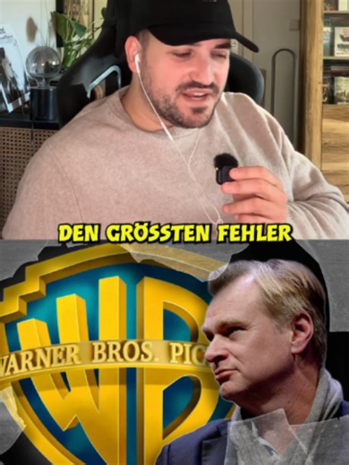 Warum Christopher Nolan Warner Bros verlassen hat... den ganzen Talk gibt's bei uns im Podcast, Link ist in der Bio! #whattowatch #podcasting #filme #ChristopherNolan #Universal