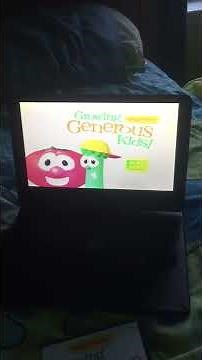 Opening To VeggieTales Growing Generous Kids 2010 DVD