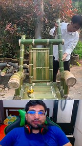 realiza asientos hechos con material de #bambu #artesania #viralpost #viralreels | Los Caballeros reaccion