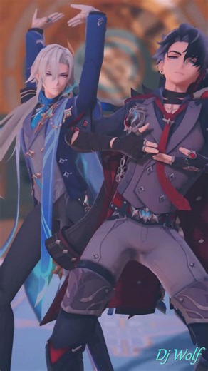 [MMD x Genshin Impact] Killing´it Girl - short ver. {Wriothesley x Neuvillette} #mmd #genshinimpact