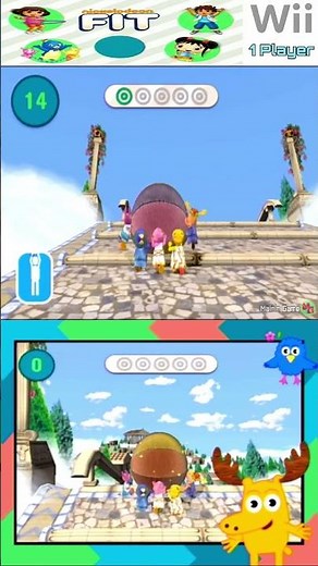 golden pin - The Backyardigans - Nickelodeon Fit - mainin game