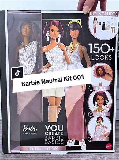 Unboxing del Kit Barbie Basics Neutral 001