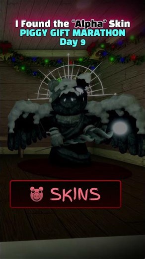 Da True Alpha Skin🥶Piggy Winter Event❄️Day 9#roblox #piggy #troll #horror #funny #memes #edit #event