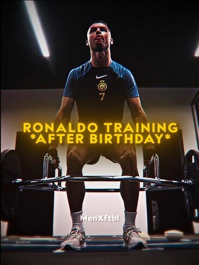 Everyone Celebrated Their Birthday But Ronaldo Trained 😂🔥