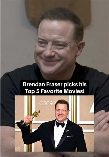 Brendan Fraser picks his 5 Favorite Movies! #BrendanFraser #Movies #moviemaking #RentalFamily #SearchlightPictures