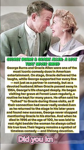 George Burns & Gracie Allen: A Love That Never Ended