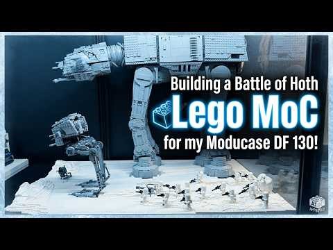 Building a Battle of Hoth Lego MoC for my Moducase DF 130!