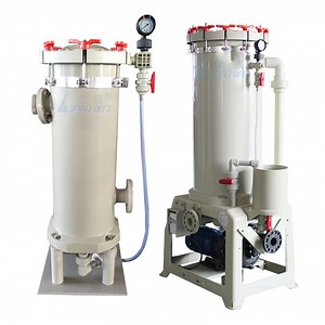 [Hot Item] Industrial Precision Single Dual Double Tower Drum Electroplating Chemical Liquid Filter with Pump Filtration Unit Equipment
