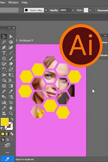 Master the Path Tool & Clipping Mask in Illustrator like a Pro!Clean shapes, perfect curves