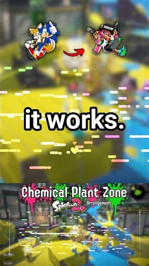 sonic music in the style of splatoon #splatoon #splatoon2 #splatoon3