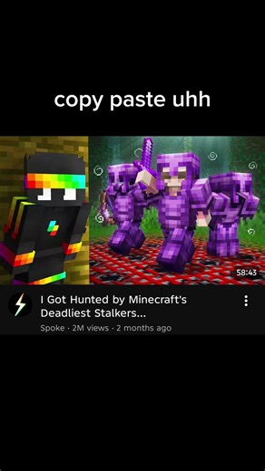 Copy paste uhh #minecraft #memes ‪@VyperClipz‬