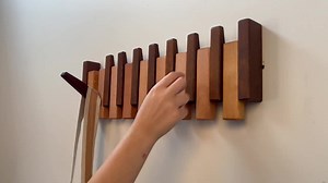 Modern Solid Wood Piano Coat Rack, Flip Down Magnetic Coat Hat Towel Hook Rack, Multifunctional Space Saving Wall Organizer Entryway Storage - Etsy