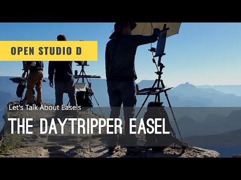 The DayTripper Easel. Let's talk about this easel. Learn oil painting