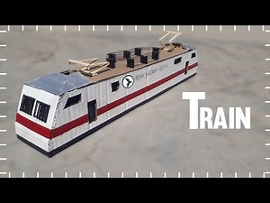 HOW TO MAKE A TRAIN ENGINE USING WITH CARDBOARD IN EASY WAY/ WAP 7// #crafts #trainengine #diytoys