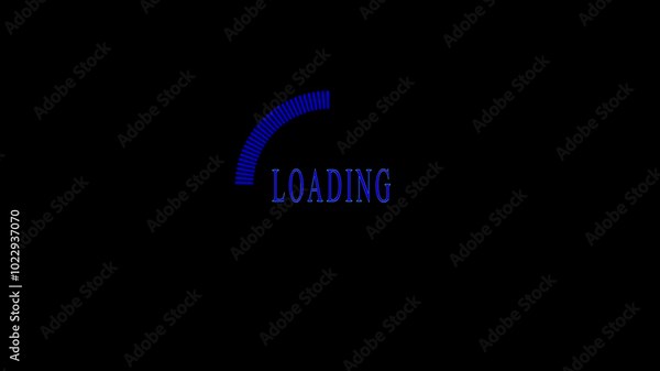 Loading wheel animation. loading icon animation. Loading Circle Video with Glow.