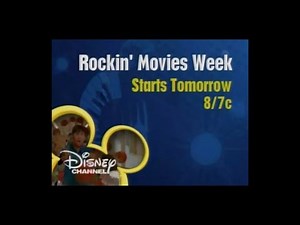 Disney Channel Aug 13, 2007 Rockin Movies Week Starts Tomorrow At 8 pm On Disney Channel