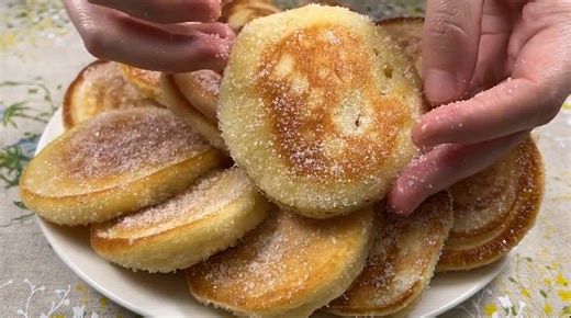 Soft homemade donuts made without an oven