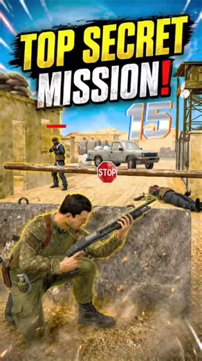 Shootout Mission 15 🔥 Enemy Base Destroy | Intense Gunfight Gameplay | Full Action