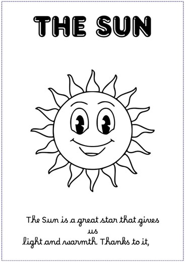 Planets to Color in English – Educational Ebook for Kids | Printable Solar System PDF - Etsy
